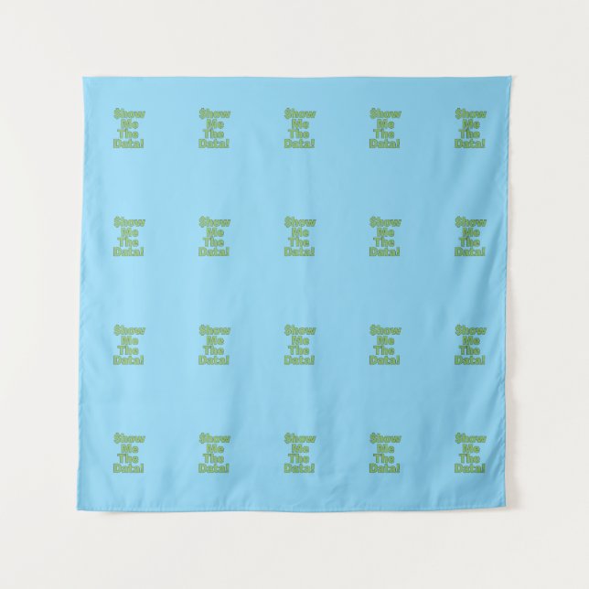 $howMirDieDaten! Wandteppich (Vorderseite)