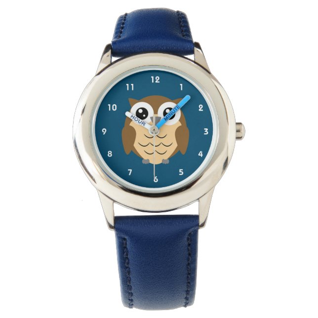 Howy Owl Design Watch Armbanduhr (Vorderseite)