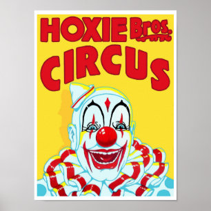 Hoxie Bros. Zirkus Poster
