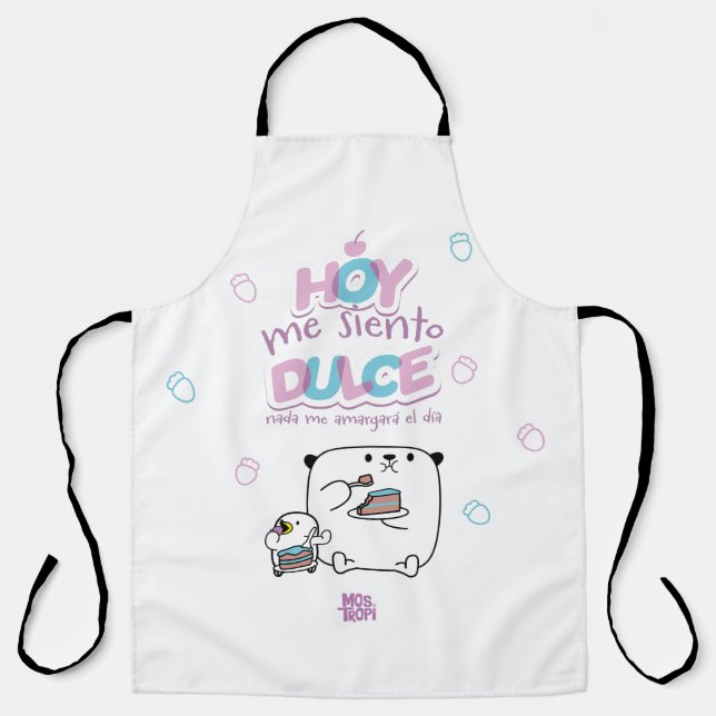 │Hoy me siento dulce Schürze (Vorderseite)
