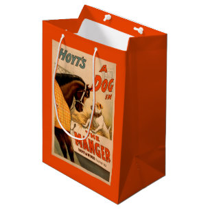 Hoyts a-Hund im Krippen-Theater-Plakat Mittlere Geschenktüte