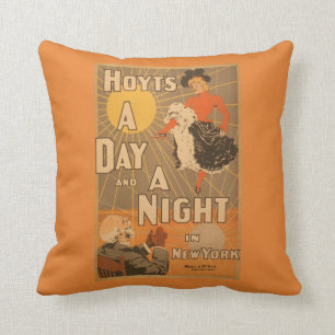 Hoyts A Tag und eine Nacht in New York City Theate Kissen