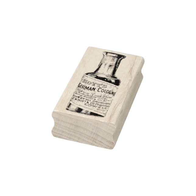 Hoyts deutsche Kölner Flasche Vintage Kunst Briefm Gummistempel (Stempel)