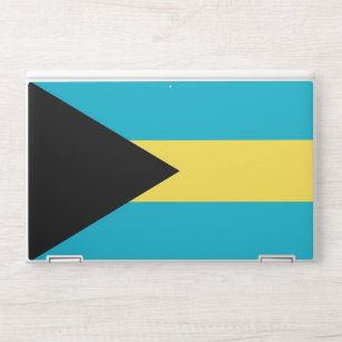 HP Notebook-Haut mit Flagge von Bahamas HP Laptop-Aufkleber