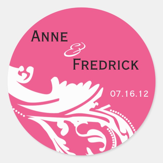 HP & W Bride &Groom Graphic Sticker (Vorderseite)