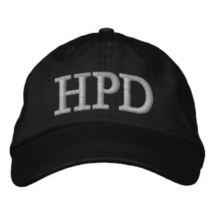HPD BESTICKTE BASEBALLKAPPE