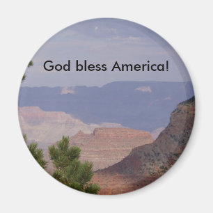 HPIM6736, Gott segnen Amerika! Magnet