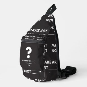 HPP KUNST NICHT _____? Crossbody Bag