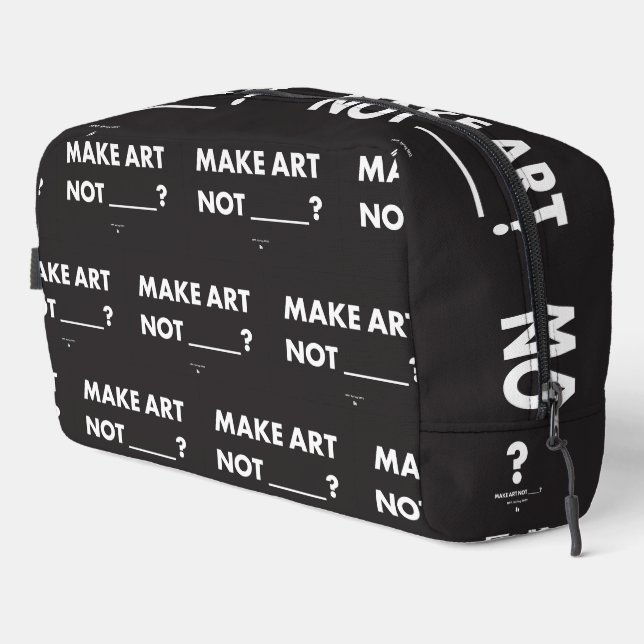 HPP KUNST NICHT _____? Reisetasche Waschbeutel (Rechte Ecke)