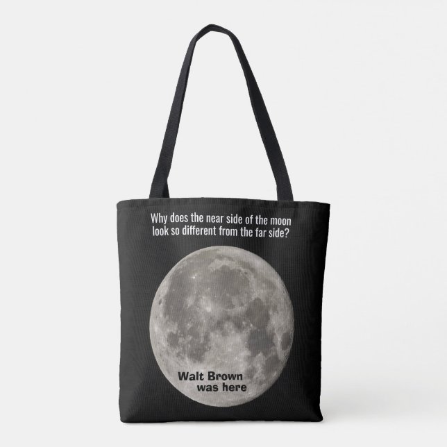 HPT Asteroid and Moon tote bag Tasche (Rückseite)