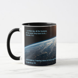 HPT-Tasse - berstende Fontänen und Brown-Zitat Tasse