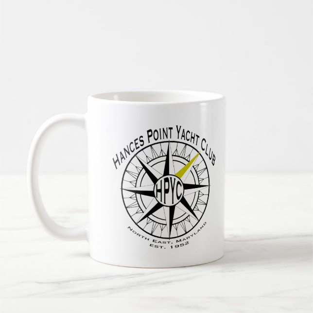 HPYC Kompass-Tasse Kaffeetasse (Links)