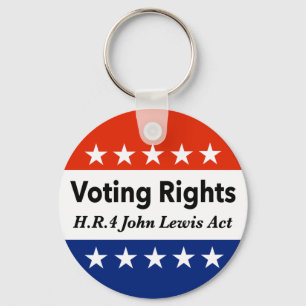HR4 John Lewis Voting Rights Act Schlüsselanhänger