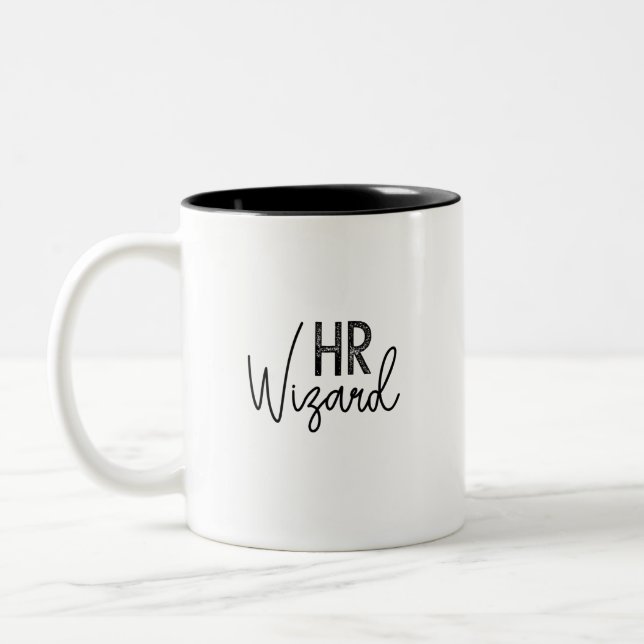 HR-Assistent Zweifarbige Tasse (Links)