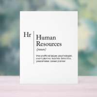 HR Definition-Wörterbuch