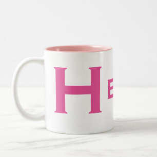 HR Hero Ladys Human Resources Manager Zweifarbige Tasse