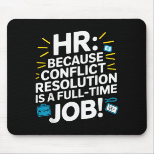 HR-Manager Personalwesen Mitarbeiter Arbeitsplatz- Mousepad