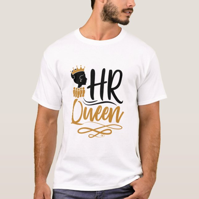 HR Queen Human Resources Women T-Shirt (Vorderseite)