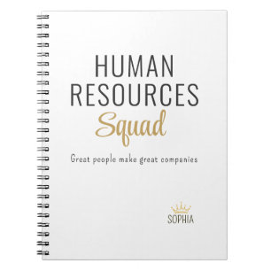 HR-Team – Personalisiertes Notizbuch Notizblock