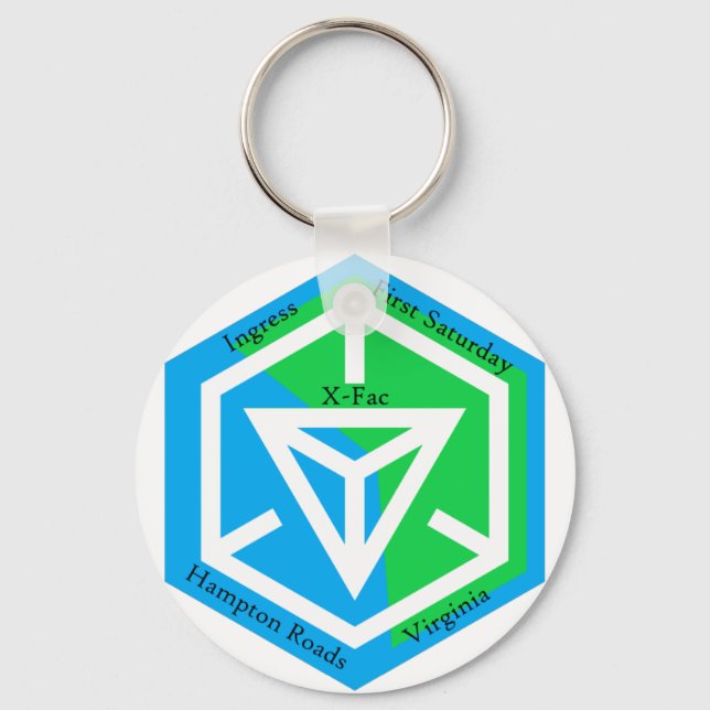 HR VA X-Fac Round-Schlüsselanhänger Schlüsselanhänger (Vorderseite)