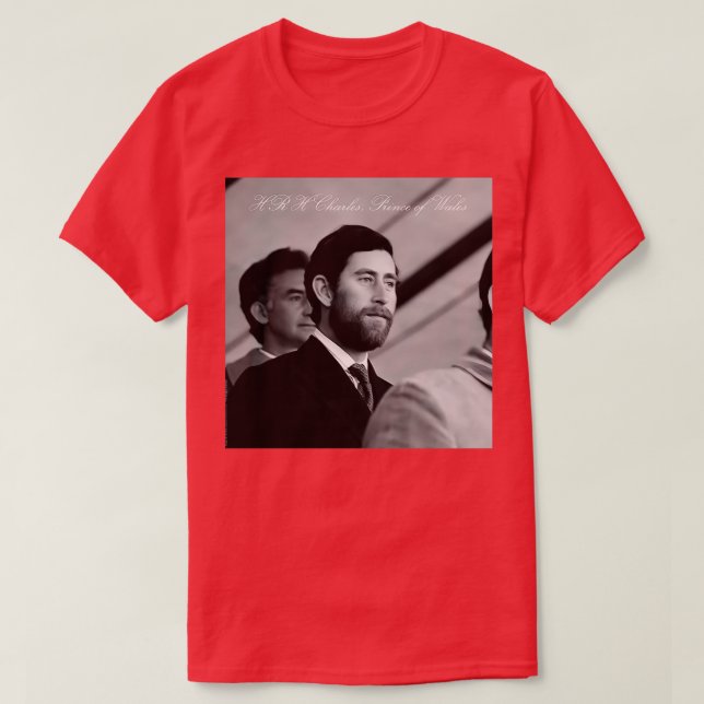 HRH Charles T-Shirt (Design vorne)