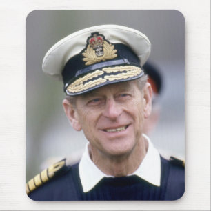HRH der Prinz Philip, Herzog von Edinburgh Mousepad