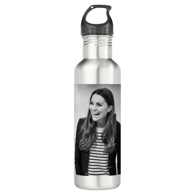 HRH Duchess of Cambridge London 2013 Edelstahlflasche (Vorderseite)