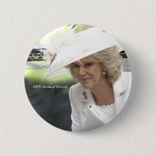 HRH Duchess of Cornwall Button