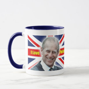 HRH Herzog von Einburgh - I Liebe Philip Tasse