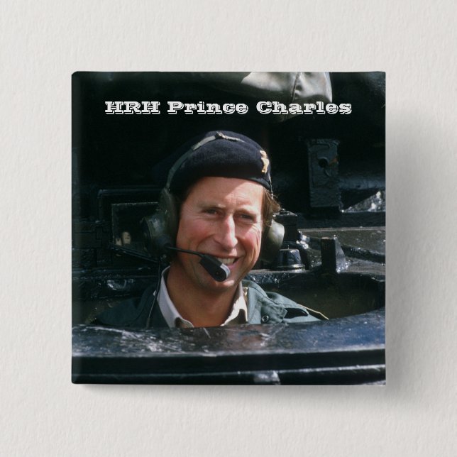 HRH Prince Charles Button (Vorderseite)