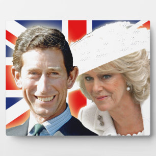 HRH Prince Charles & HRH Duchess of Cornwall Fotoplatte