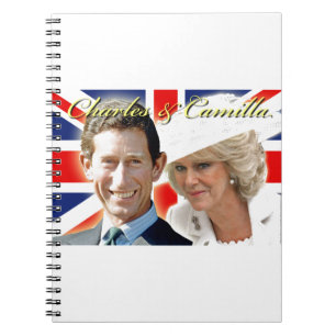 HRH Prince Charles & HRH Duchess of Cornwall Notizblock