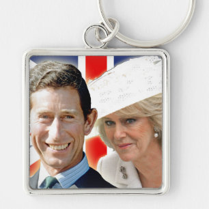 HRH Prince Charles & HRH Duchess of Cornwall Schlüsselanhänger