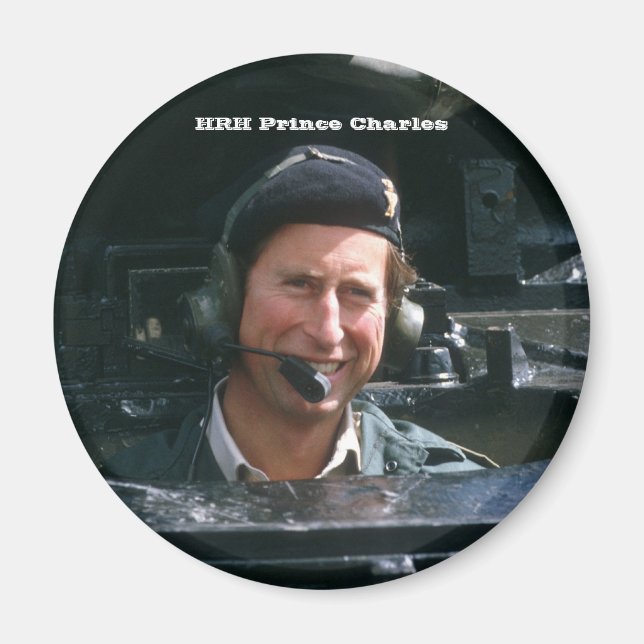HRH Prince Charles Magnet (Vorne)