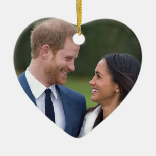 HRH Prince Harry und Meghan Markle Royal Wedding Keramik Ornament
