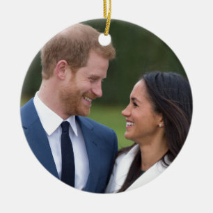 HRH Prince Harry und Meghan Markle Royal Wedding Keramik Ornament