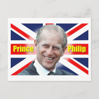 HRH Prince Philip Postkarte