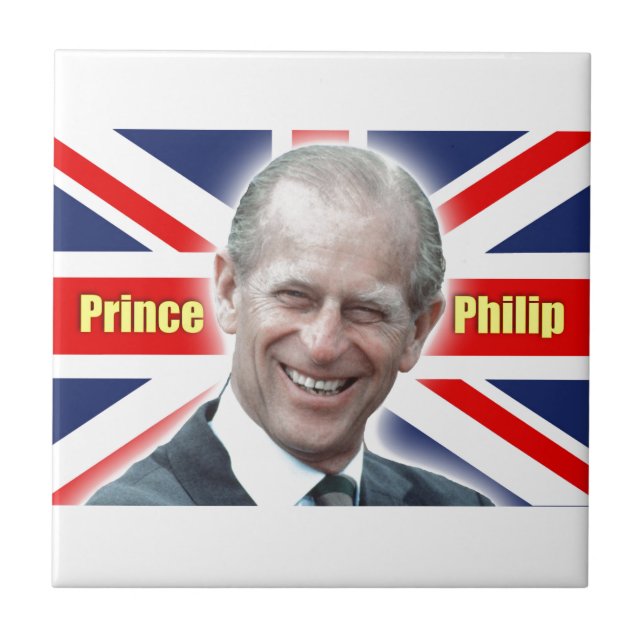 HRH Prince Philip - Super! Fliese (Vorderseite)