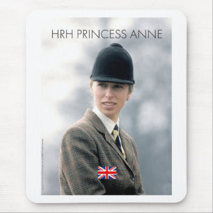 HRH Princess Anne 1973 Mousepad