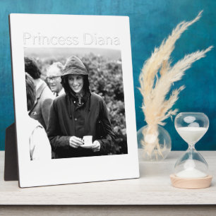 HRH Princess Diana Scotland Fotoplatte