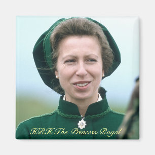 HRH Prinzessin Anne Warminster Magnet