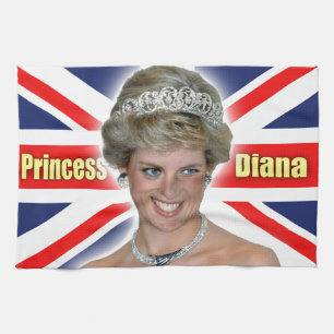 HRH Prinzessin Diana Atemberaubend! Handtuch
