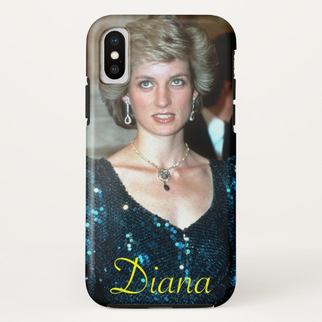 HRH Prinzessin Diana Wien 1986 Case-Mate iPhone Hülle (Rückseite)