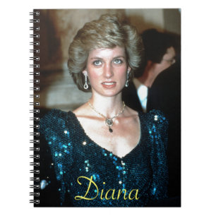 HRH Prinzessin Diana Wien 1986 Notizblock