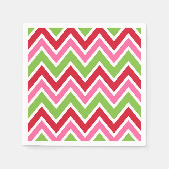 Hright Christmas Napkins Serviette (Vorderseite)