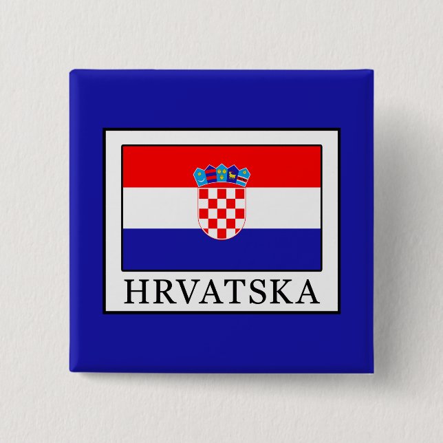 Hrvatska Button (Vorderseite)