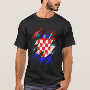 Hrvatska Croatia Flagge T-Shirt
