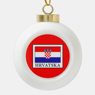 Hrvatska Keramik Kugel-Ornament