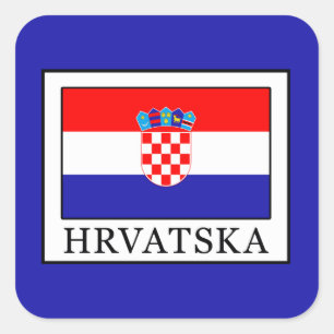 Hrvatska Quadratischer Aufkleber