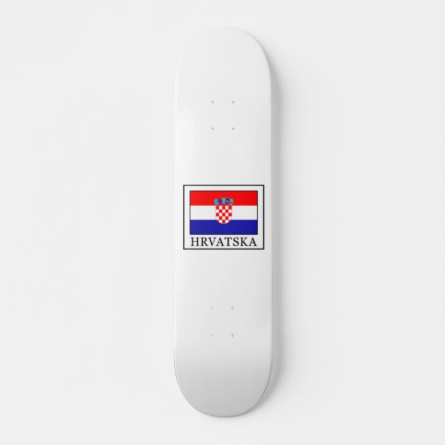 Hrvatska Skateboard (Vorne)